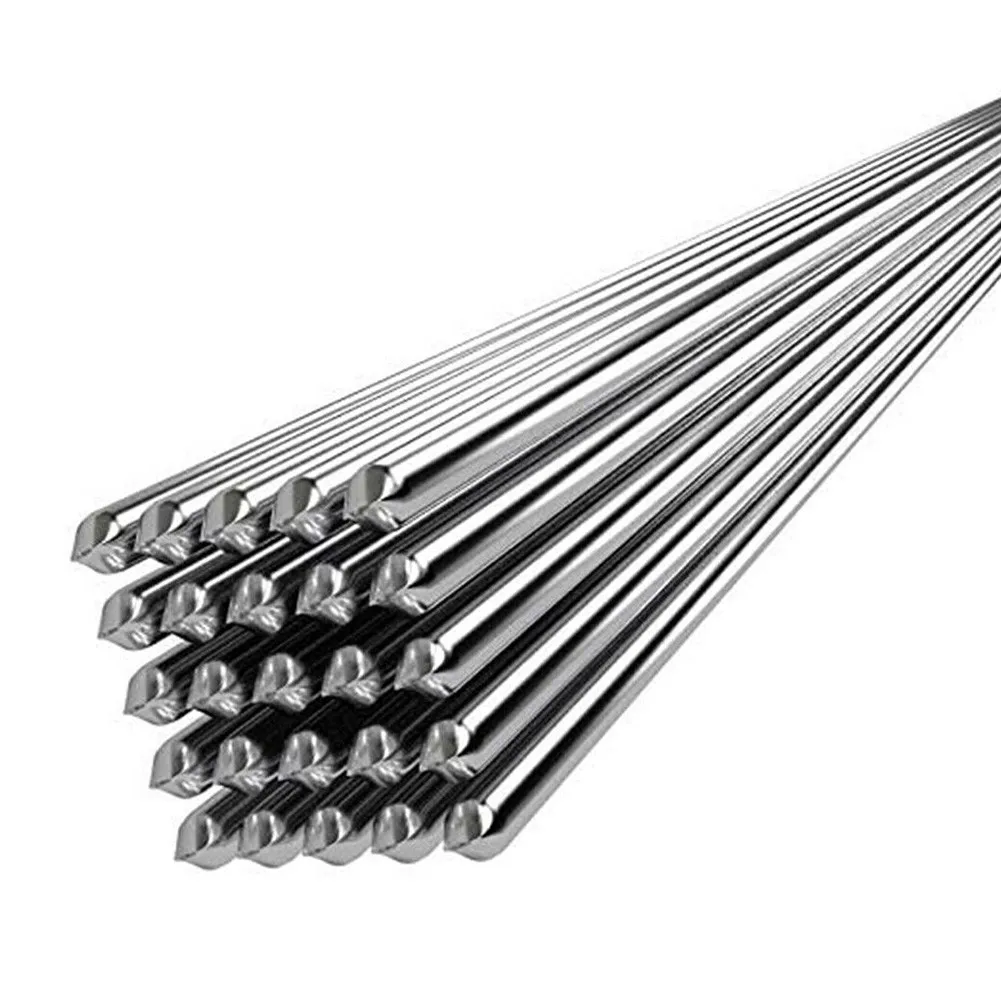 

100* 100pcs 100X Welding Rods 100pc Solution Aluminum Alloy 2mm 33cm* 2mm