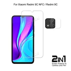 Защитная пленка 2 в 1 для объектива камеры Xiaomi Redmi 9C NFC  9C