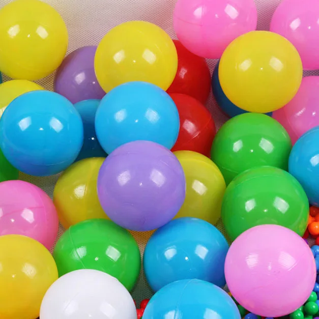 Горячая распродажа 50 шт./пакет Красочный мягкий Плавание бассейн с шариками