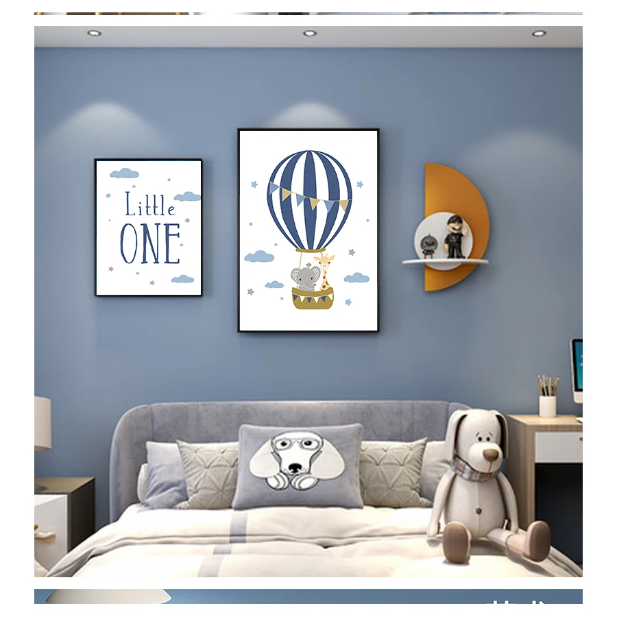 Настенное художественное полотно с цитатами плакат для детской простой постер