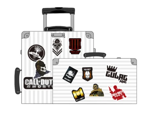 

50PCS Call of Duty Game Stickers Waterproof for Notebook Luggage Skateboard Bicycle Phone Suitcase Laptop Sticker Keychains