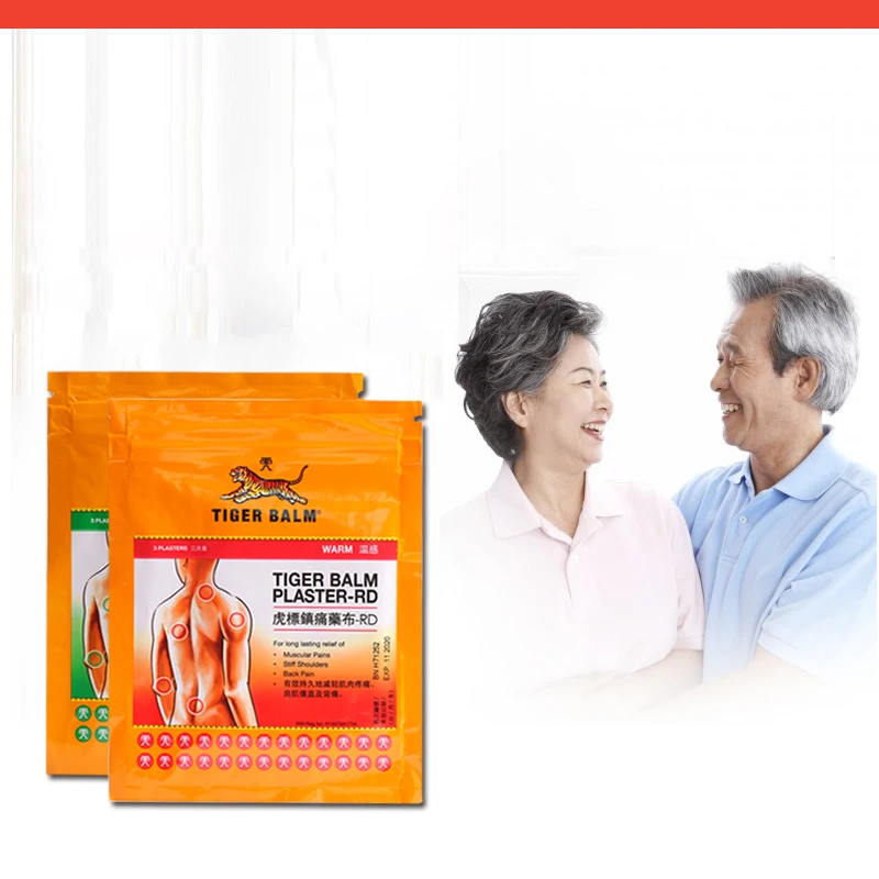 12 штук в партии 4 посылка теплый тигровый бальзам пластырь/тэгао крутые лечебные