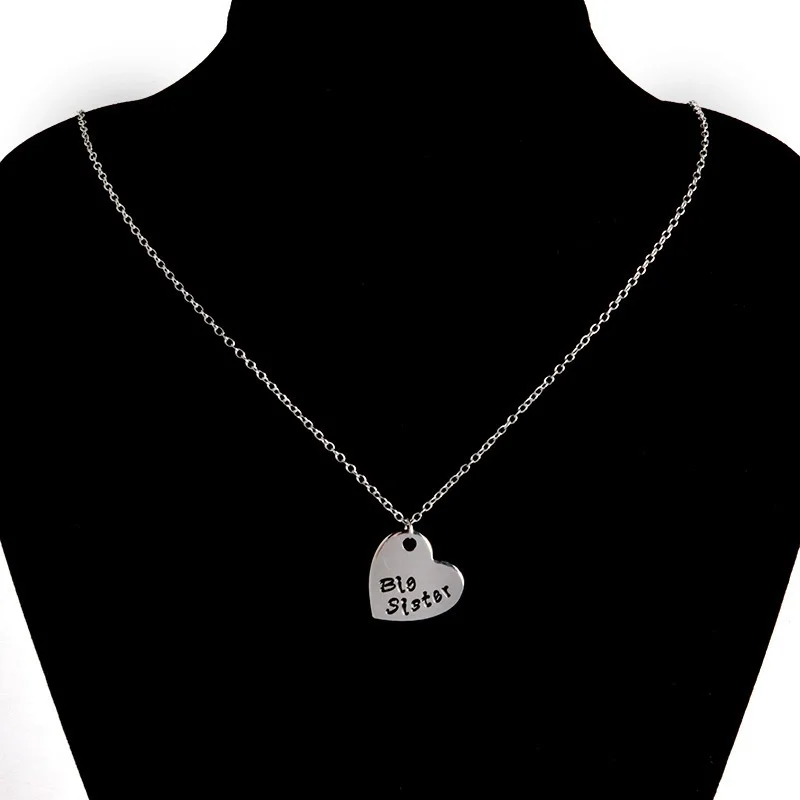 Простые Модные женские туфли Цепочки и ожерелья для сестры подруги любовь