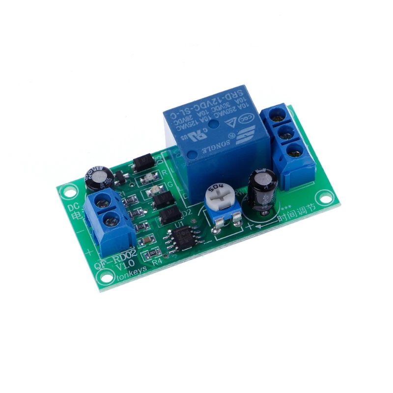 Регулируемый релейный модуль Y5GD с таймером задержки от 12 В до 30 постоянного