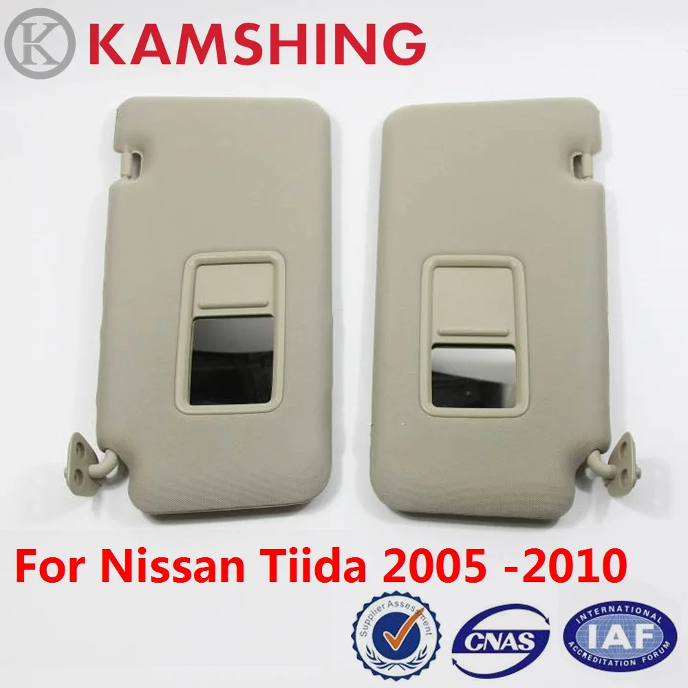 Автомобильный Внутренний солнцезащитный козырек CAPQX для Nissan Tiida 2005 2010 переднее