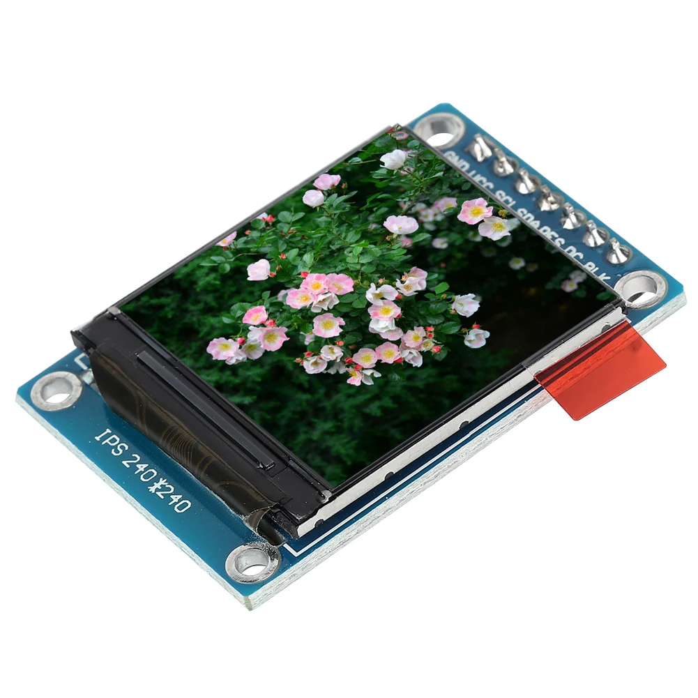 1. 3 дюймовый цветной ЖК дисплей IPS модуль 240x240 В SPI ST7735 для дисплея Arduino OLED Ips экран