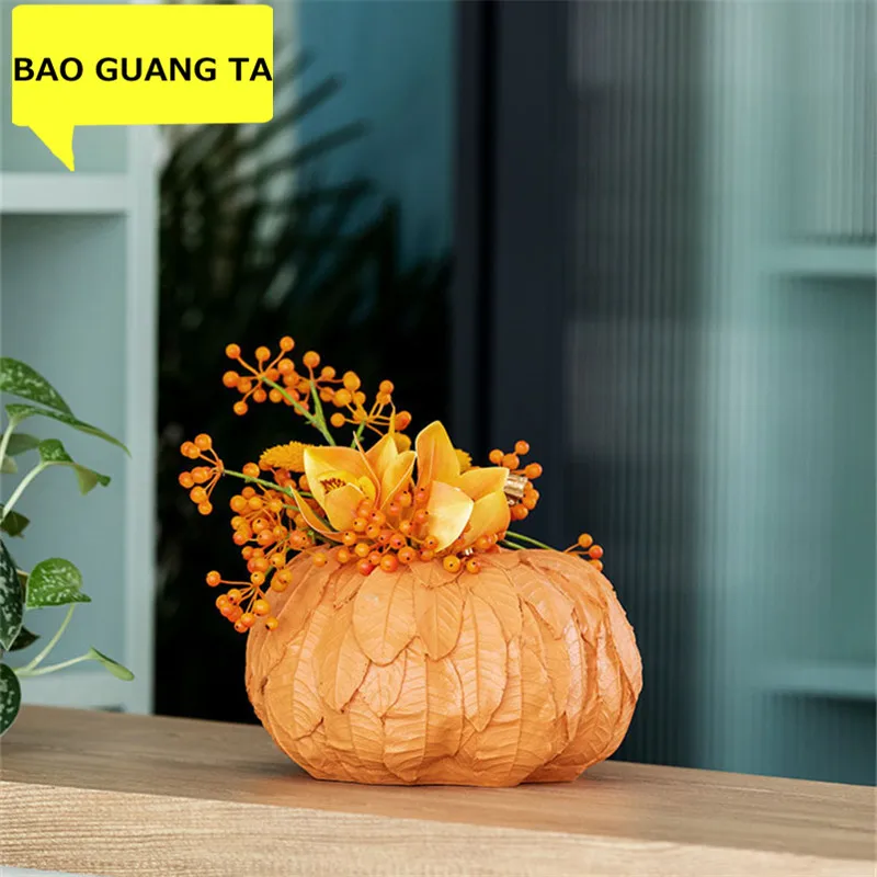 BAO GUANG TA современная простая ваза тыква домашний декор растение Искусство