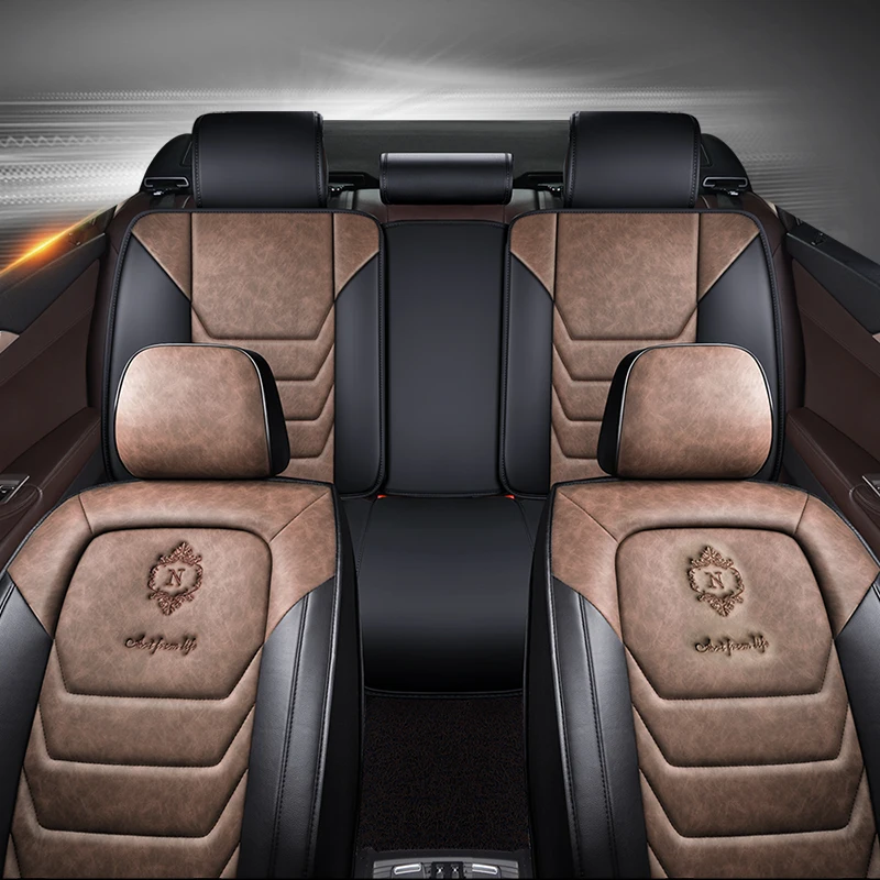 Чехлы из экокожи на автомобильные сиденья покрытие для hyundai solaris sonata sorento townan tucson