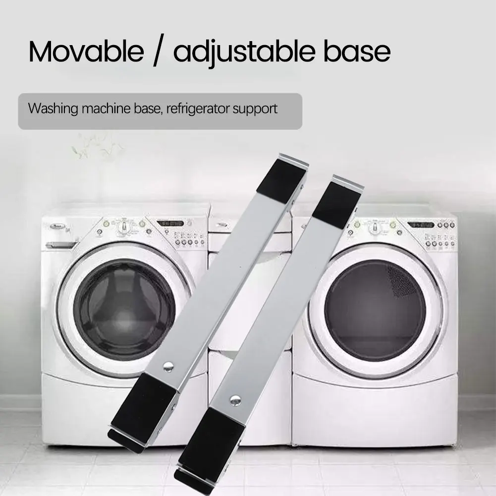 

Washing Machine Stand Movable Adjustable Refrigerator Raised Base Mobile Roller Universal Bracket Wheel Dryer Holder Pulley