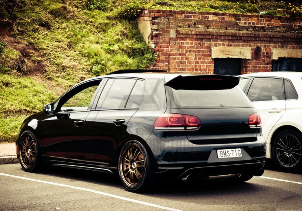 Для Volkswagen VW golf 6 gti r 2009-2013 OSir стиль не подходит для golf 6 Стандартный MK6 gti r20 карбоновый задний спойлер на багажник