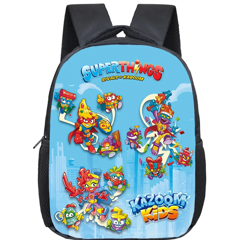 

Superzings Series 8 Backpack Kindergarten Bag Kazoom Kids Super Zings Schoolbag Boys Girls Cartoon Bookbag Mini Rucksack Mochila