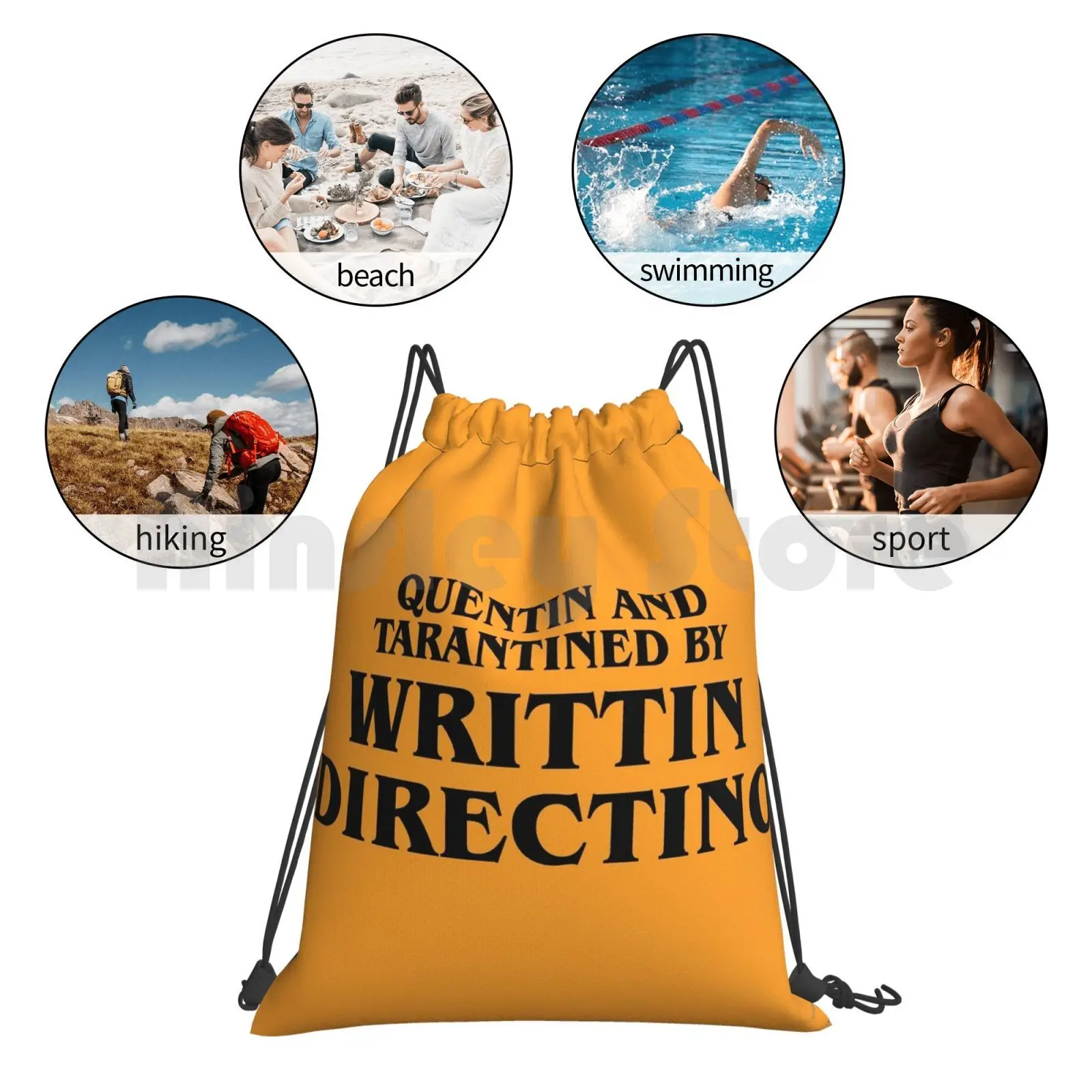 Рюкзак на шнурке Quentin And taranthed By writin Directino сумка для верховой езды скалолазания