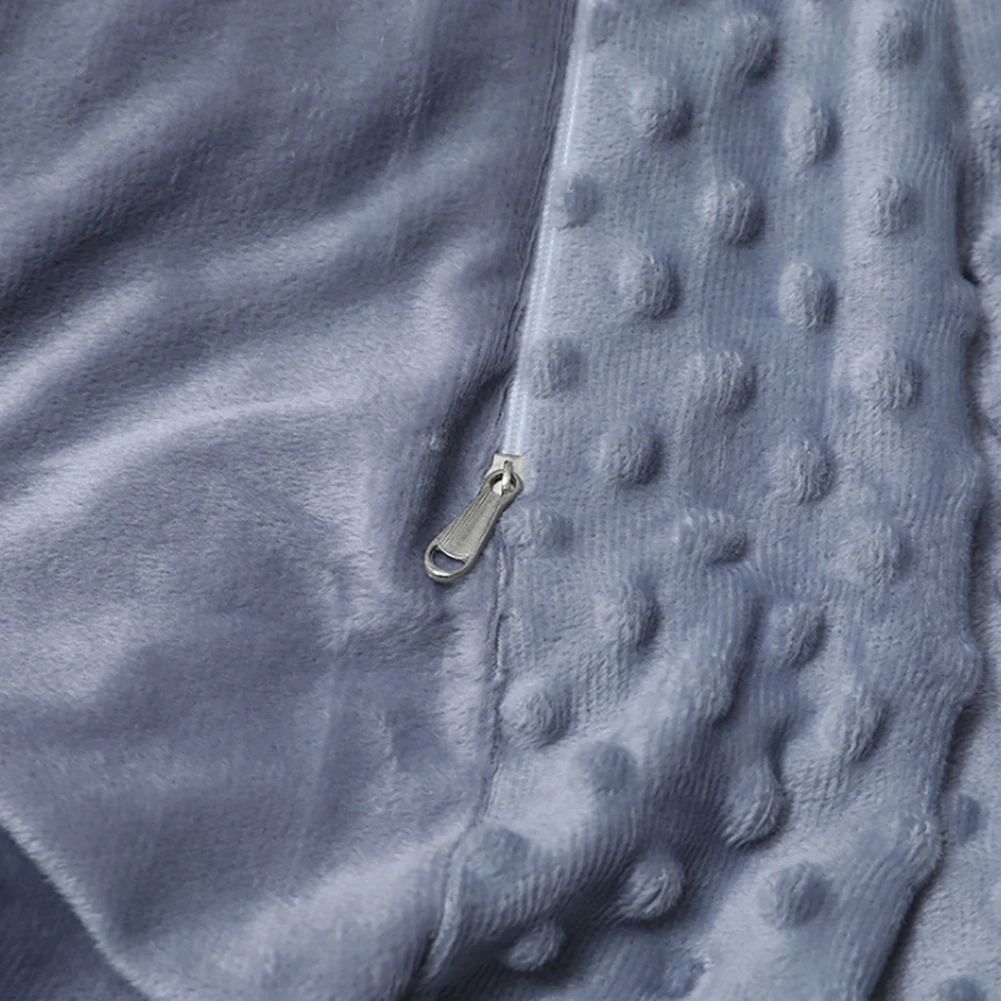 Пузырчатое дизайнерское полиэфирное гравитационное одеяло s крутое дышащее для