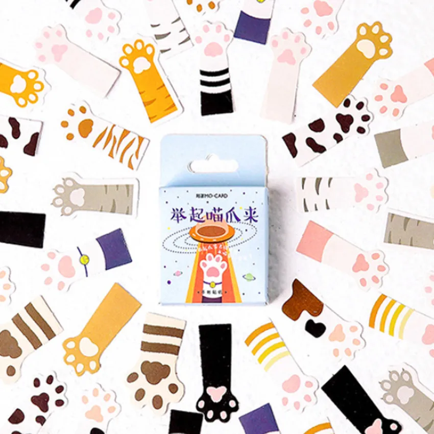 45 шт./коркор. милый дневник с различными животными растениями цветами