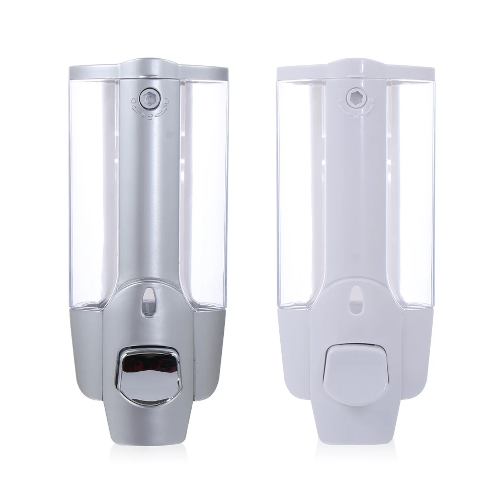 

350ml Wall Mounted Hand Shower Sanitizer Gel Shampoo Soap Dispenser Bathroom Supplies Household Cleaning