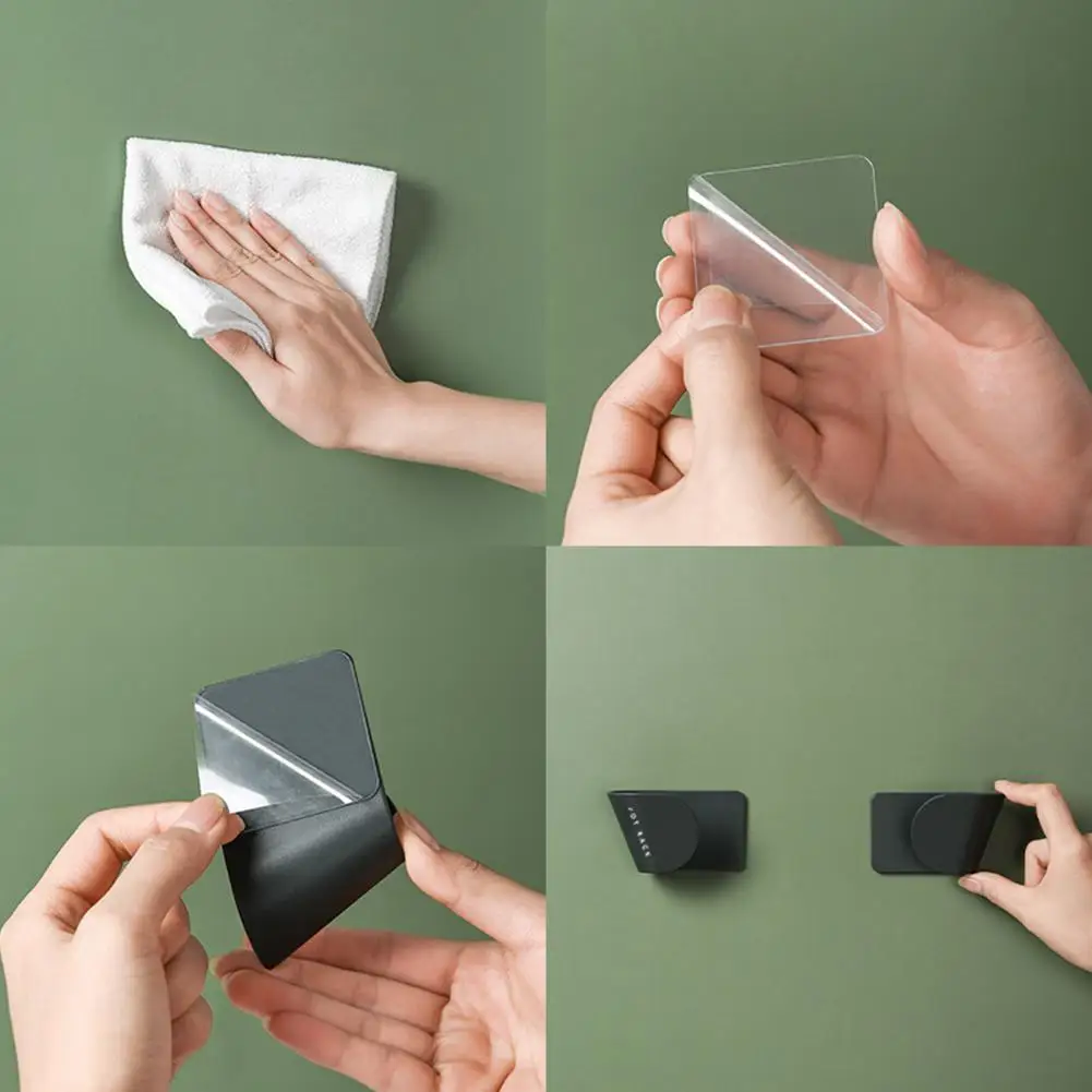 

Wall Mount Strong Adhesive Pot Lid Holder Cutting Board Clip Kitchen Stand