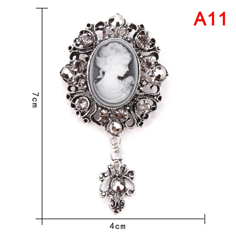 Женская Брошь в викторианском стиле 25 стилей стразы с кристаллами свадебная