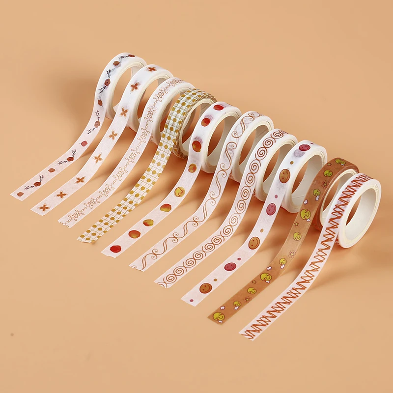 1 Roll Mini Tape Series Stickers Retro Release Paper Tapes Diary Label DIY Craft Decorative Scrapbooking Masking Sticker | Дом и сад