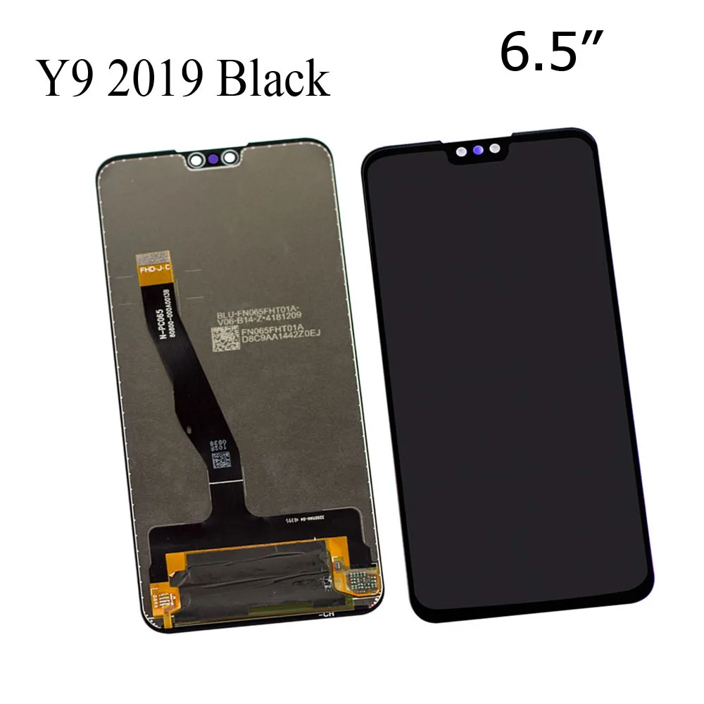 Y9 2019 Black WEIDA 6," для huawei Y9 /ENJOY 9 Plus ЖК-дисплей кодирующий преобразователь сенсорного экрана в сборе для Y9 Замена ЖК-дисплея с инструментами - Цвет: Y9 2019 Black