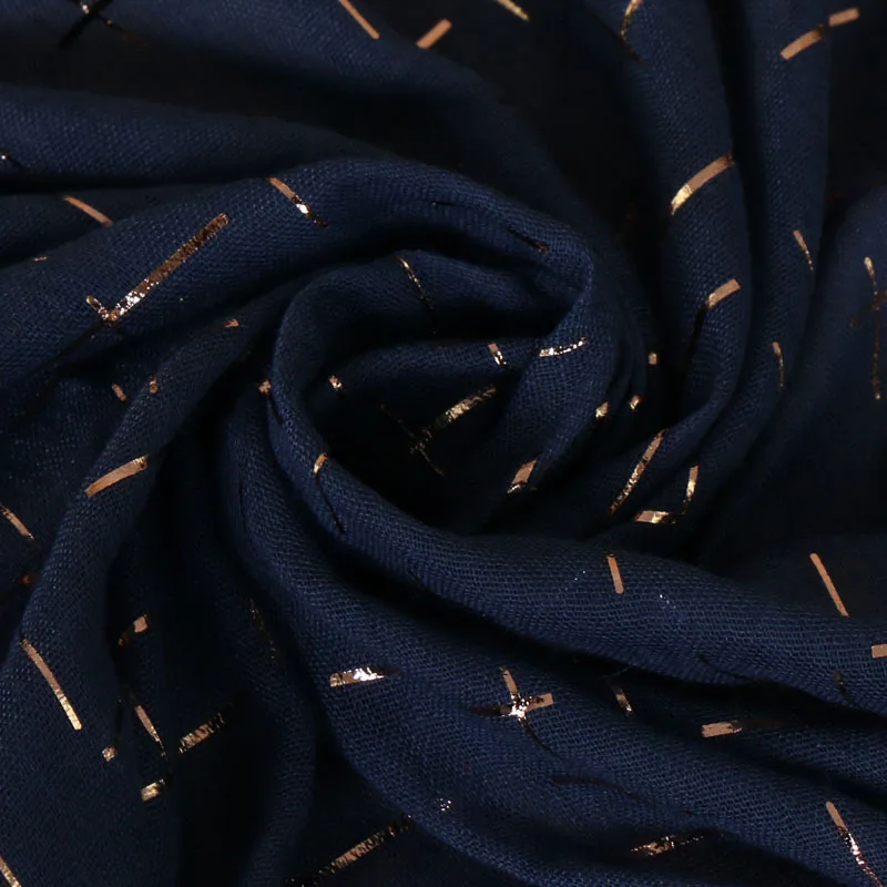 Популярный женский хлопковый Бронзовый шарф с бахромой новый геометрический