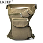 2019 мужские холщовые поясные сумки, сумка для ног, Мужская поясная сумка для велосипеда и мотоцикла, женский ремень для денег, поясная сумка унисекс, рабочая черная сумка