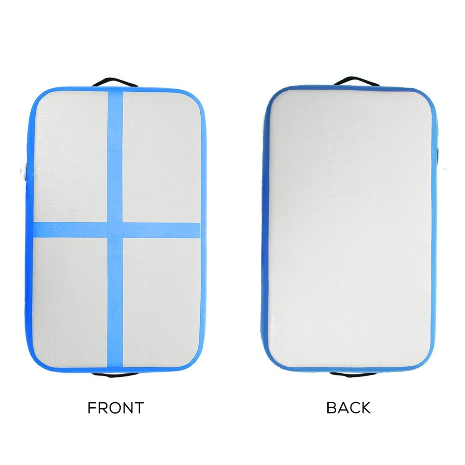 Бесплатная доставка розовый надувной гимнастический воздушный блок 10 см толщина