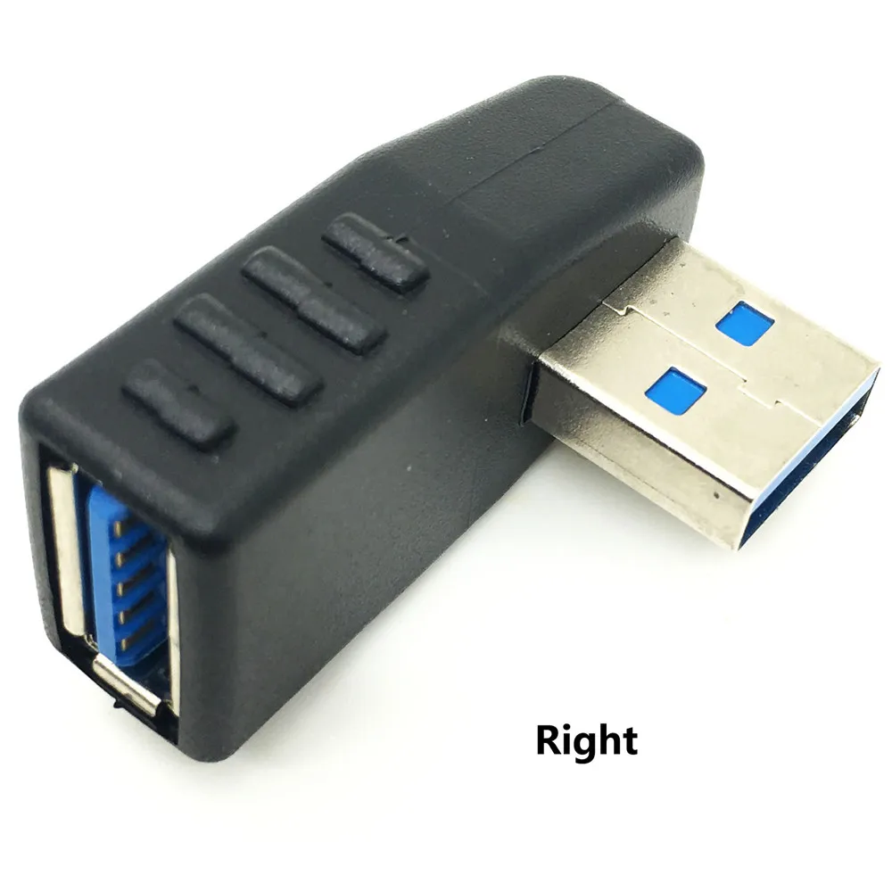 Удлинитель кабеля USB 3 0 A удлинитель с углом наклона 90 градусов 20 см 30 50 для быстрой