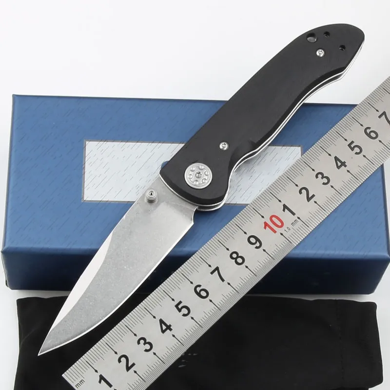

Butterfly Knife Folding Knife BM 968 G10 Handle Hunting Pocket Knife Survival Knife Export Gift EDC Knife Poket Camping Knife