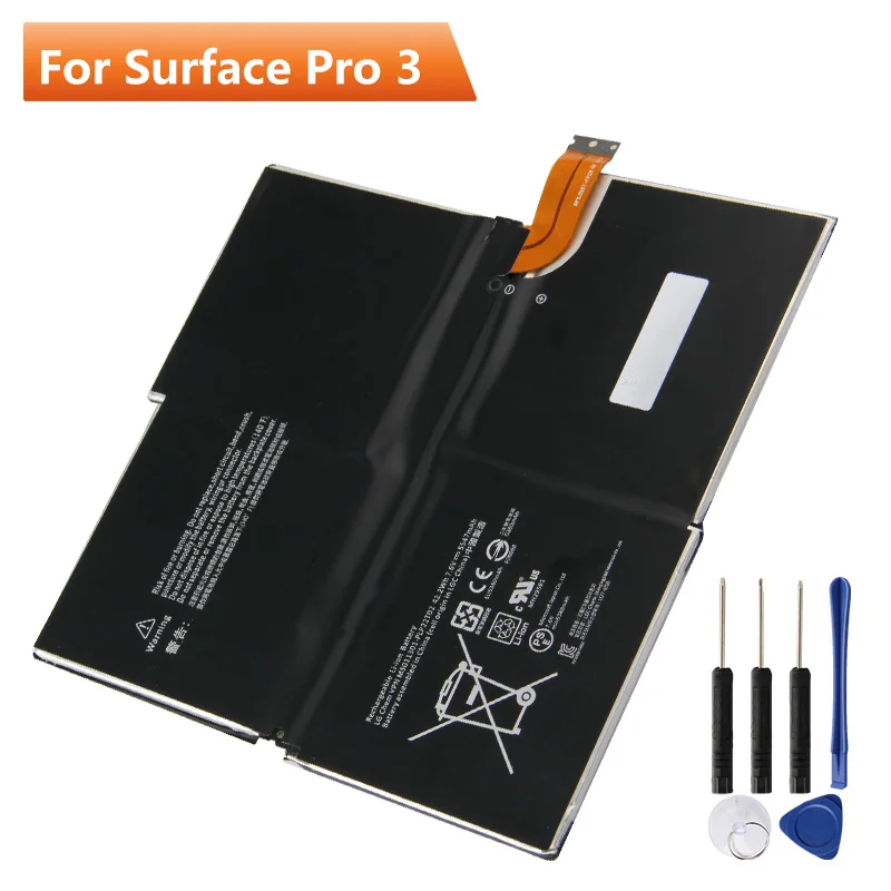 Сменная батарея MS011301 для Microsoft Surface Pro 3 Pro3 G3HTA005H G3HTA009H аккумуляторная 5547 мАч с