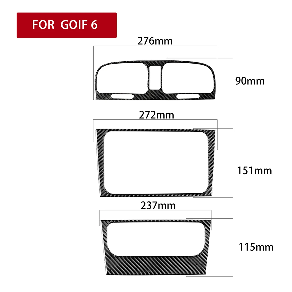

Панель компакт-дисков с автоматическим выходом воздуха 3x, подходит для VW Golf 6 MK6 GTI