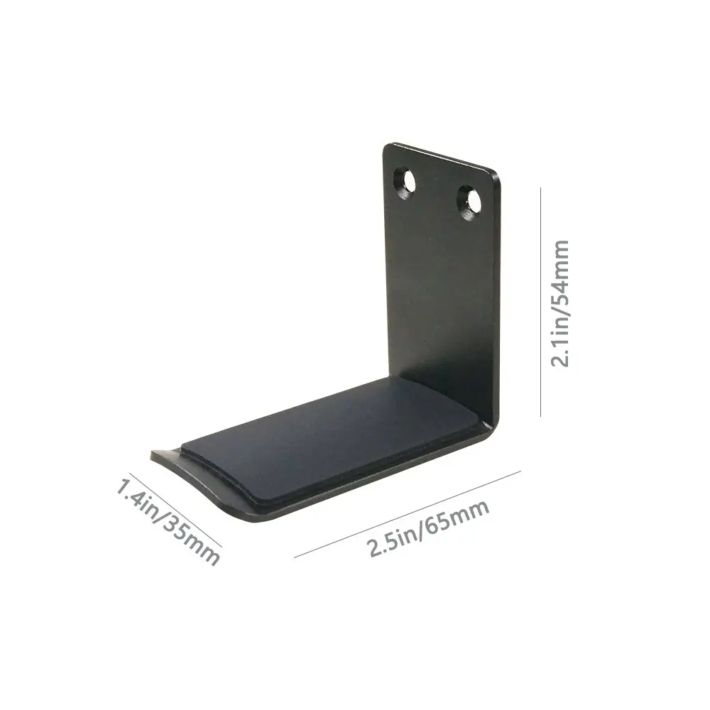 Вешалка для наушников 2 шт. держатель гарнитуры алюминиевый крючок с прочной