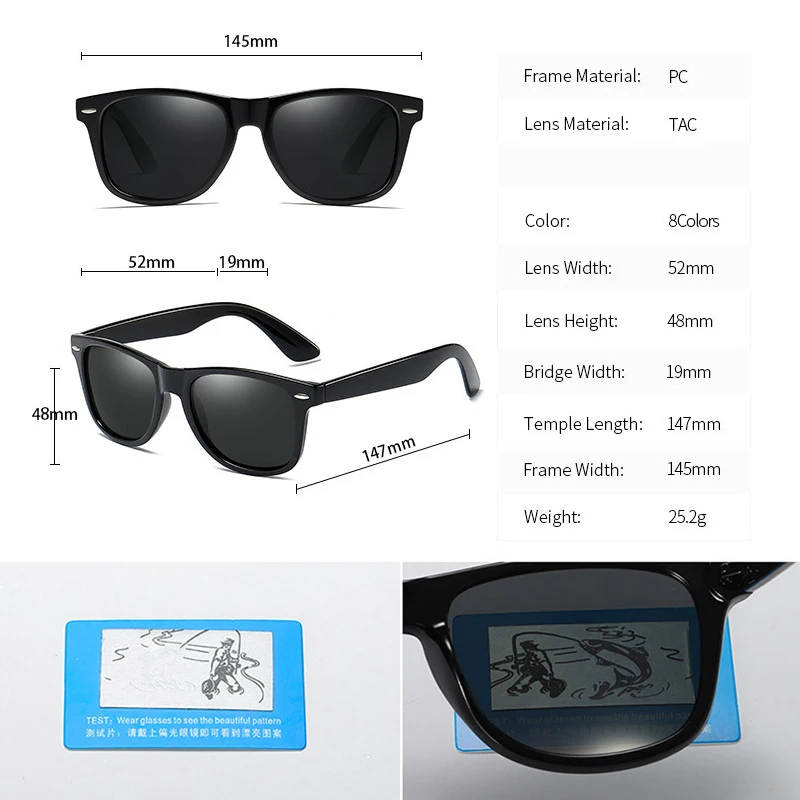 

SAYLAYO New Men Women Classic Retro Rivet Polarized Sunglasses Fashion Round Design Frame 100% UV Protection Zonnebril Heren