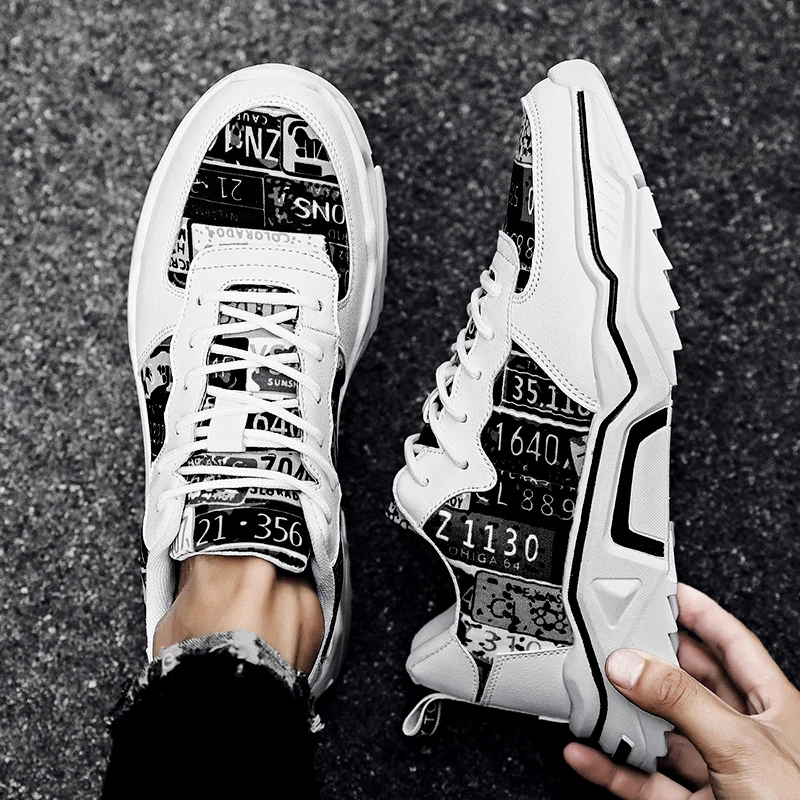 

Men Autumn Footwear Sneakers for Women No-slip Chunky Sneakers Comfortable Sport Women Shoes zapatos de deporte MB137