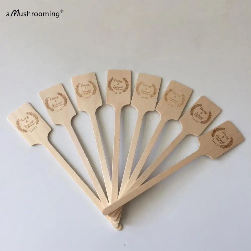 Персонализированные Имя Напиток мешалки Свадебные пользовательские