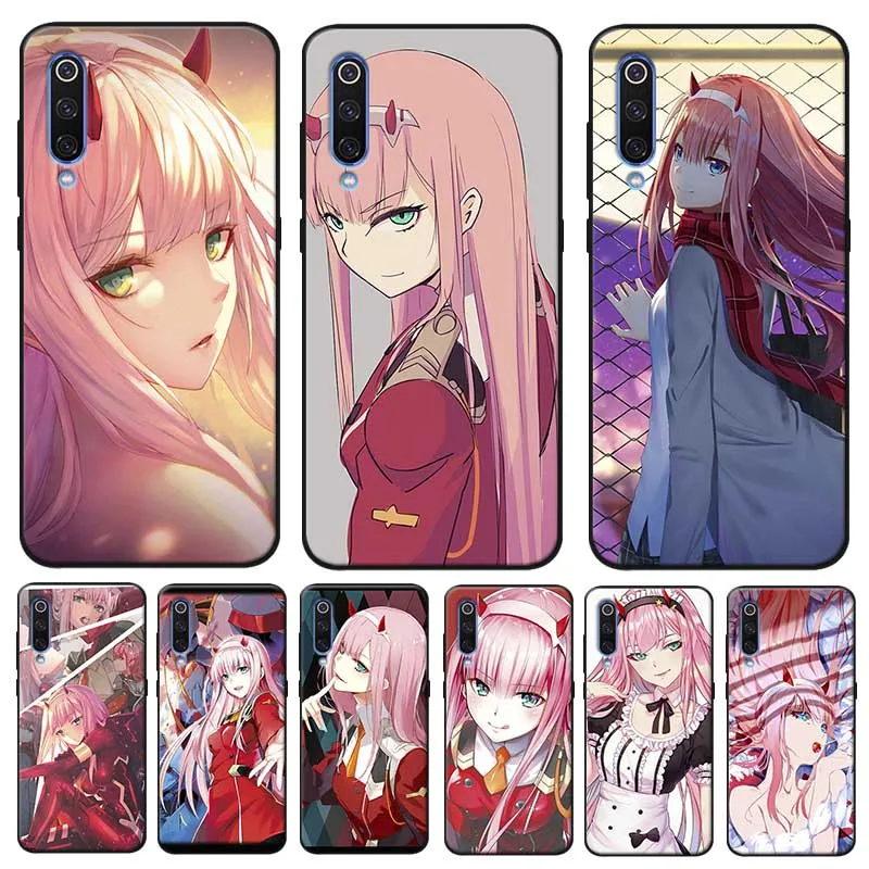 Милый чехол two darling in the franxx для samsung galaxy a50 a70 a30 a40 a20 s8 s9 s10 plus Прозрачный мягкий