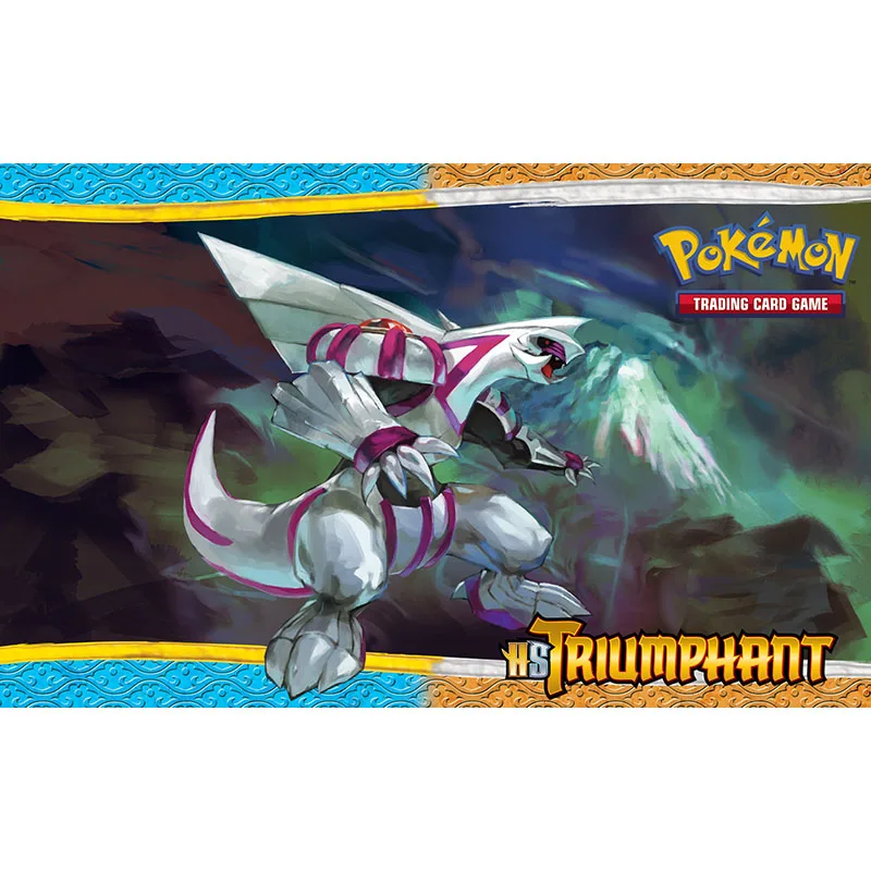 Takara Tomy Playmat Mat Mousepad for Children Palkia Dragon Monster Design Pokemon Trading Card Game Toys Acessories | Игрушки и хобби