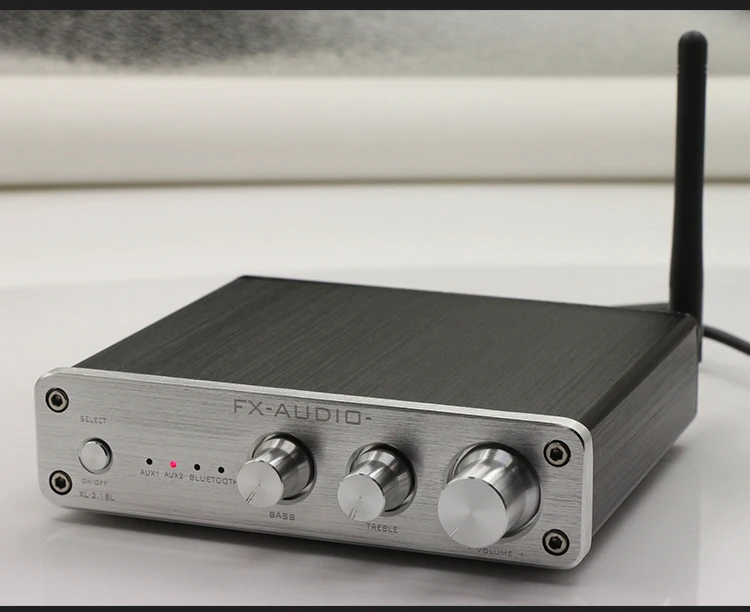 Цифровой усилитель мощности FX-Audio домашний сабвуфер высокой 2 1 мини Hi-Fi Bluetooth 2*50 Вт