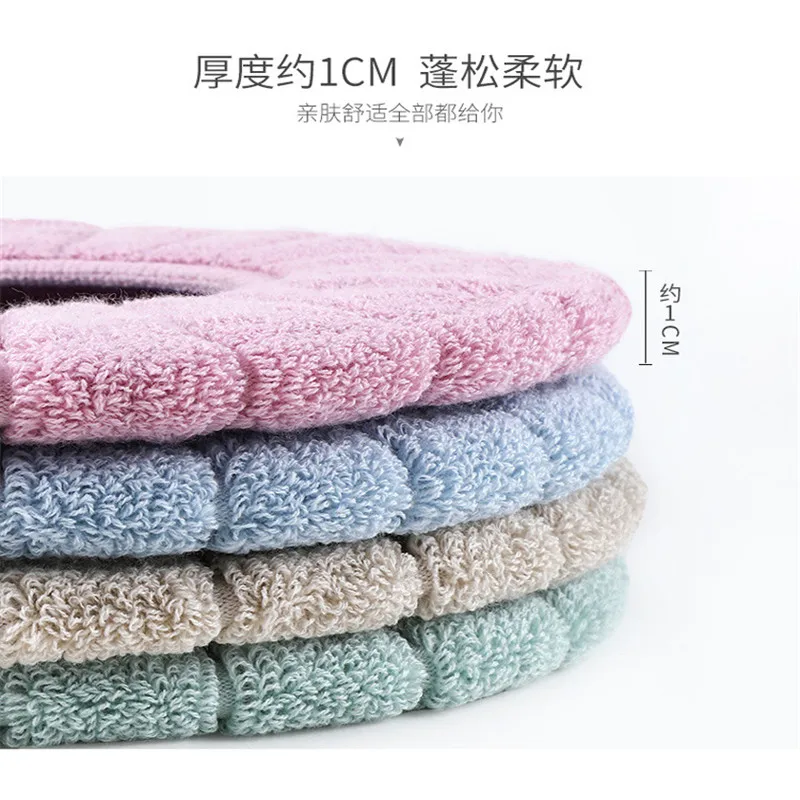 1 шт. толстый коралловый бархатный роскошный набор чехлов для унитаза мягкий