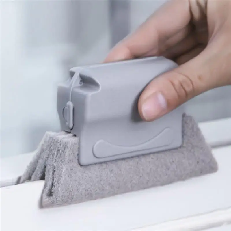 

Window Groove Cleaning Cloth Magic Window Cleaning Brush Windows Slot Cleaner Brush Kitchen Decontamination Brush Clean Tool