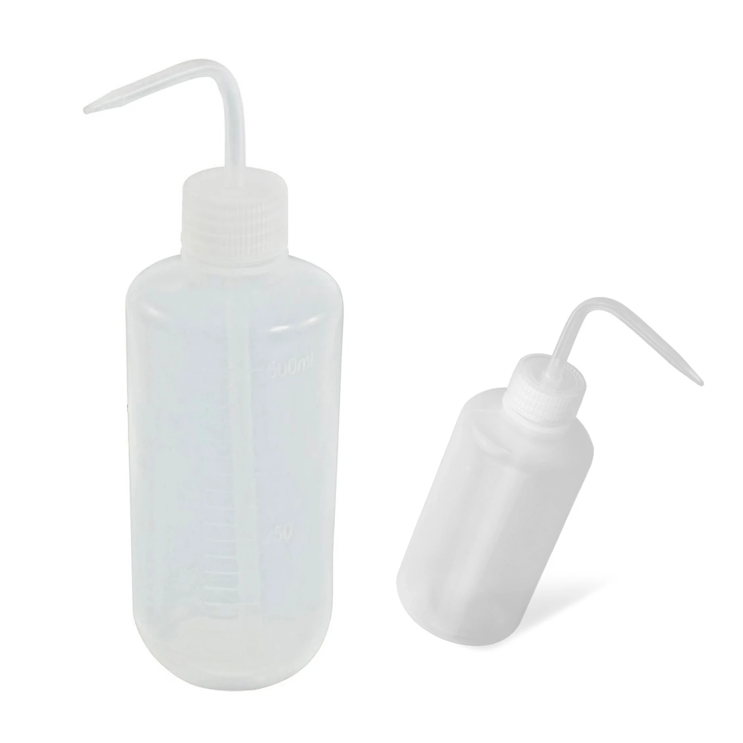 

500ml 90 Degree Angle Tip Oil Liquid Holder Squeeze Bottle Clear White