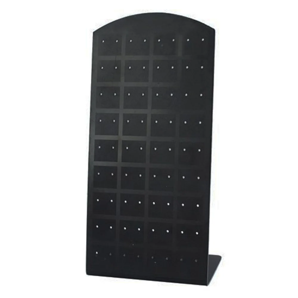 

24-78 Holes Factory Sale Plastic Earrings Display Stand or Convenient Jewelry Holder Show Case Tool Rack Organizer Wholesale