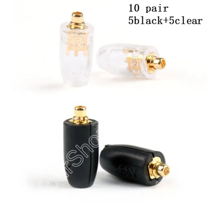 Areyourshop штырь для наушников Shure SE215 SE535 UE900 DIY Kit Se 215 535 UE 900 разъем - Цвет: 10 Pair
