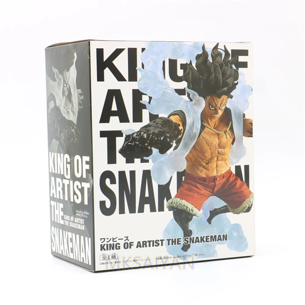 Аниме Фигурка цельная Обезьяна D Luffy ПВХ экшн-игрушка король художника Змея