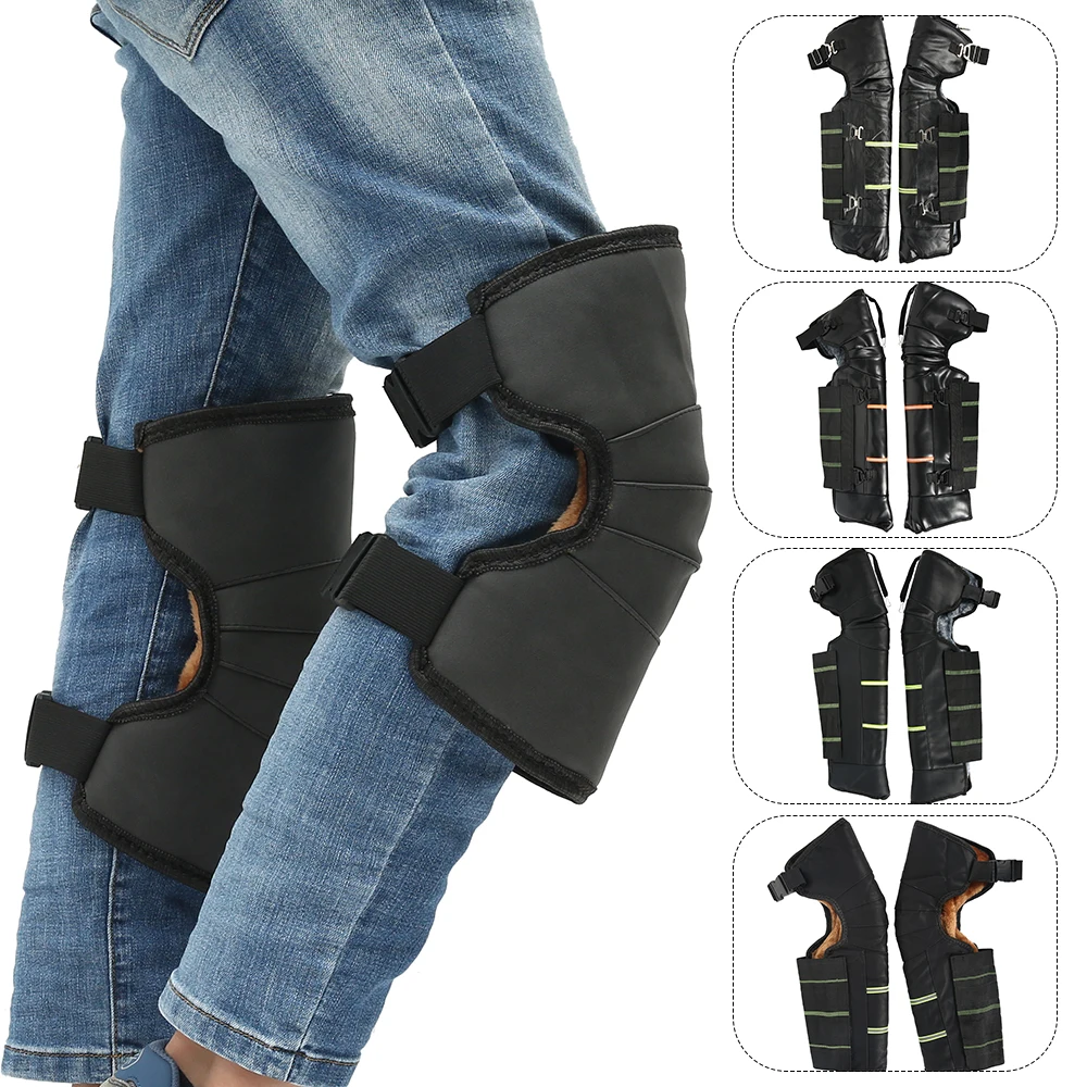 Motorcycle Protective KneePad Winter Scooter Moto Bike Warmer Windproof Warming Knee Pads Legs Protector Thickening Cold-Proof