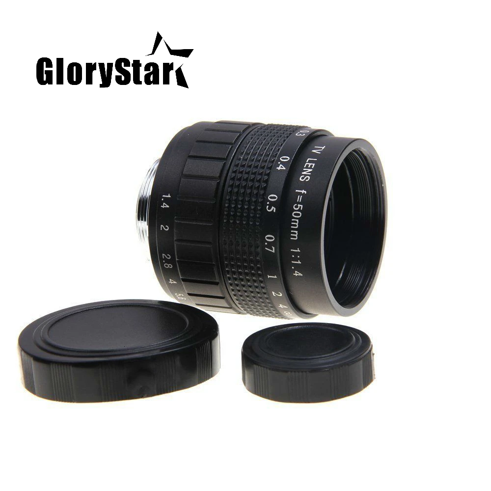 Крепление GloryStar 50 мм F1.4 для объектива видеонаблюдения C Panasonic GF5 GF6 G3 G5 G7 GH2 GF3 GX7 GX8H GX8