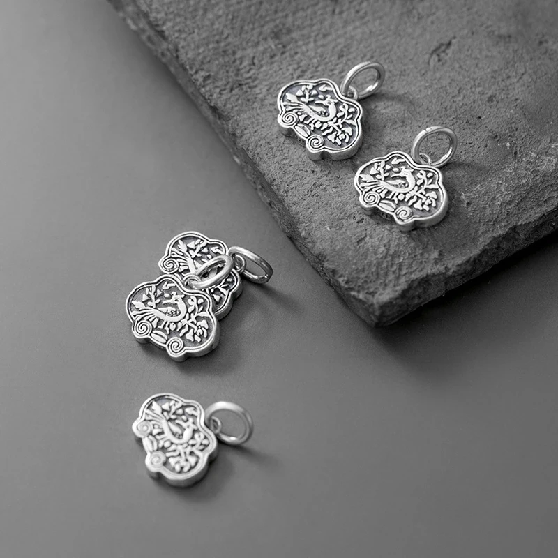 925 стерлингового серебра китайский классический долговечность Подвески в виде