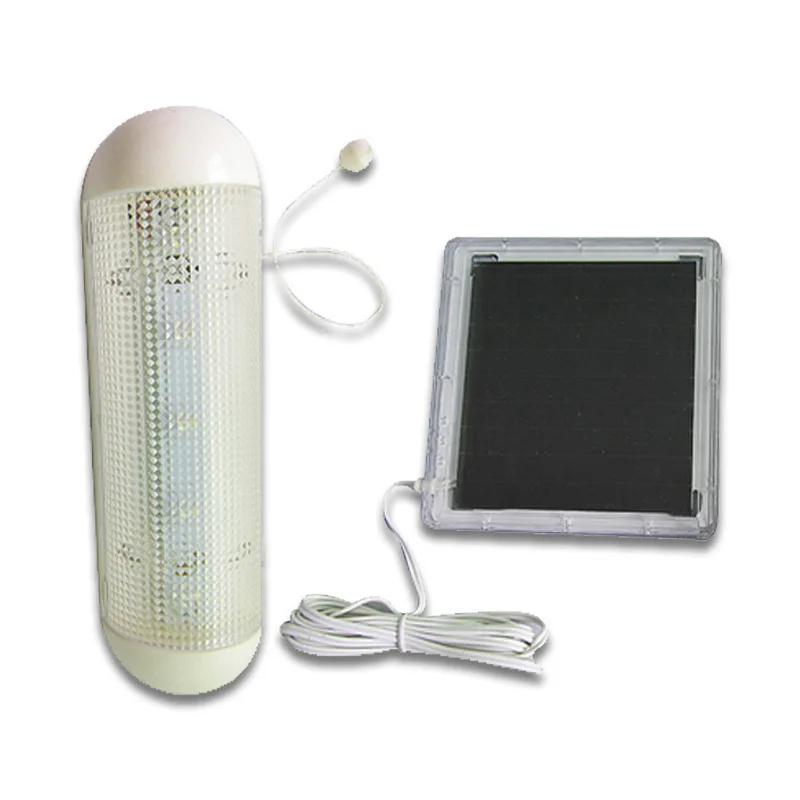 5 LED Solar Powered Camping Tent Lamp Nightlight Waterproof Hanging Light For Hiking Emergency Lantern Outdoor Lighting | Лампы и