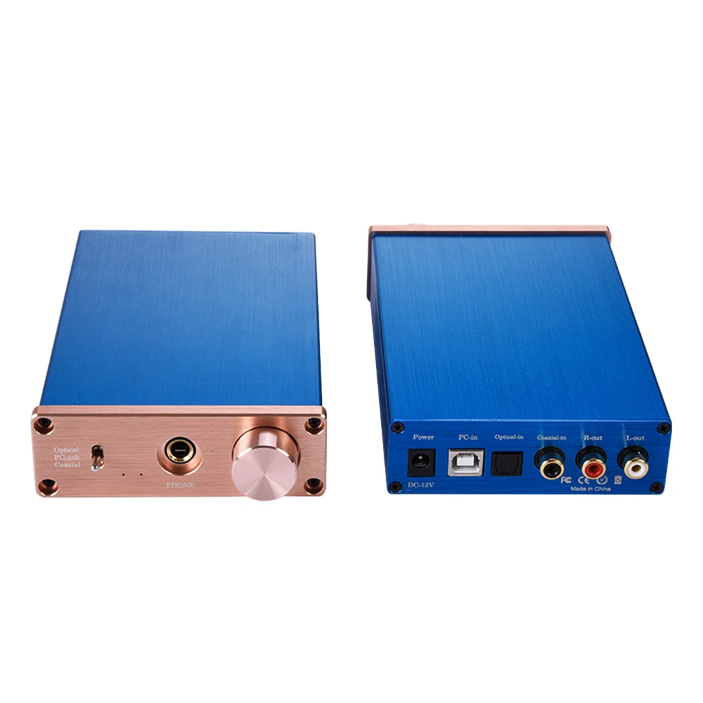 Цифровой аудио декодер Kebidu Hi-Fi DAC вход USB коаксиальный Toslink оптический выход