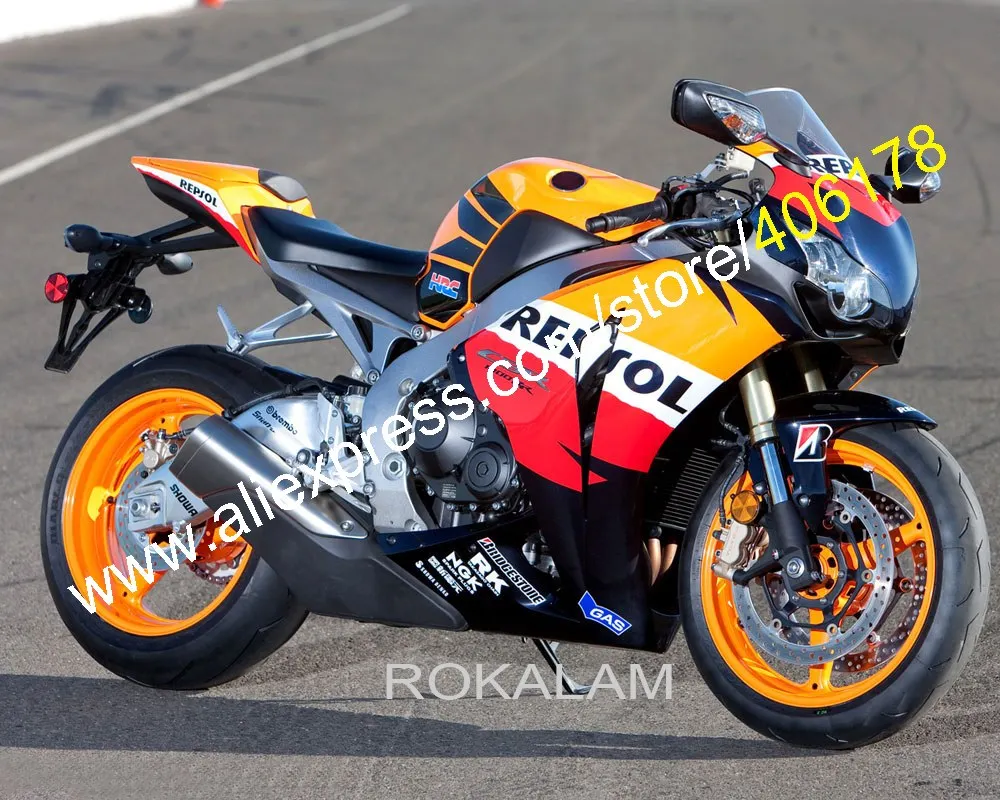 Высококачественный комплект обтекателей для Honda 2008 2009 2010 2011 CBR1000RR CBR1000 08 09 10 11 CBR