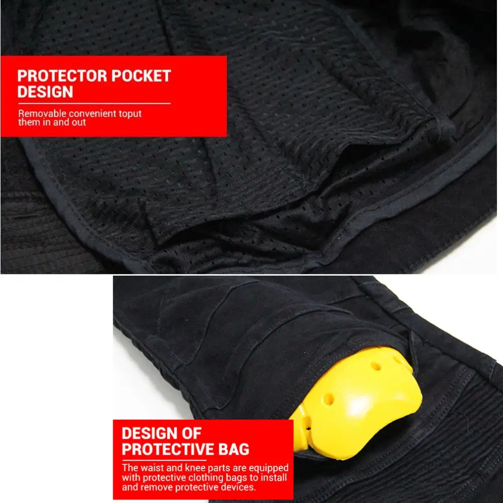 Ветрозащитные внедорожные джинсы для мотогонок байкерские штаны мужчин